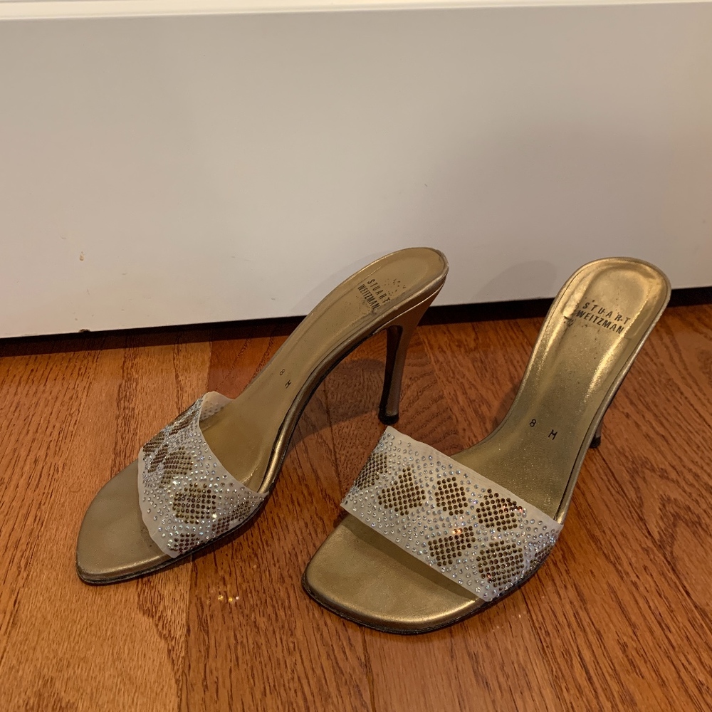 Stuart Weitzman Stiletto with Swarovski Rhinestone